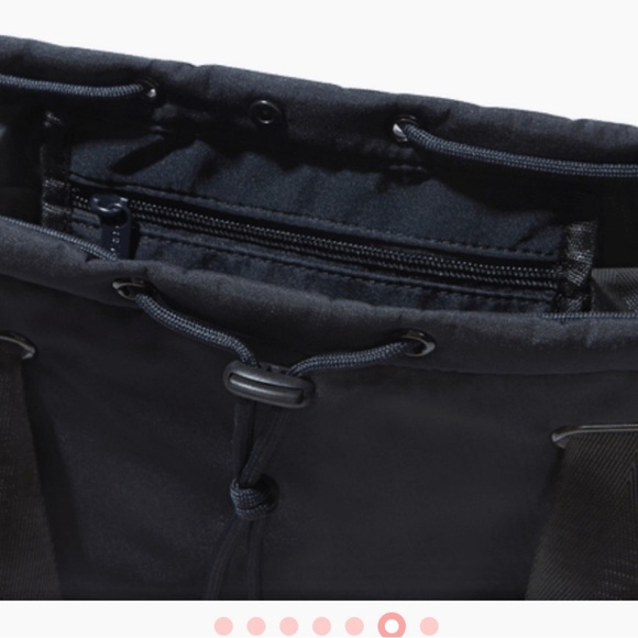 Beyond Yoga Black Convertible Backpack Tote Bag - Picture 6 of 9